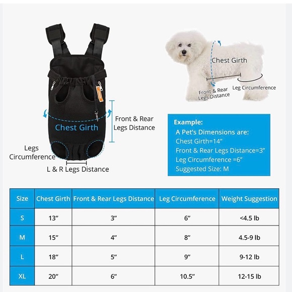 NICREW‎ Dog Carrier / Backpack - Picture 5 of 5